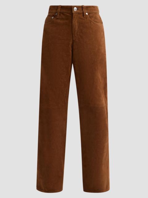 rag & bone Women's Cam Suede Pants - Brown