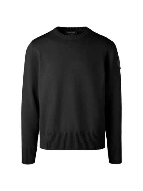 Canada Goose Men's Rosseau Wool Crewneck Sweater - Black