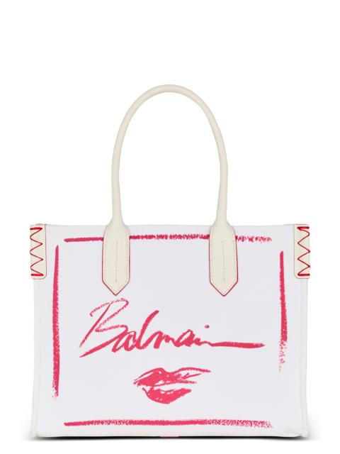 Balmain B-Army Shopper - Lipstick Canvas