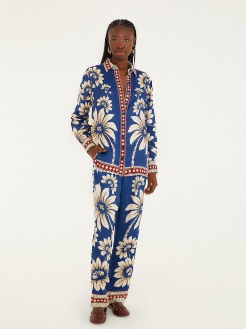 FARM RIO Blue Luna Lenzing Ecovero Viscose Pajama Pants