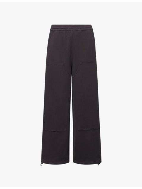 Carhartt Double Knee Wide-Leg Cotton-Blend Jogging Bottoms