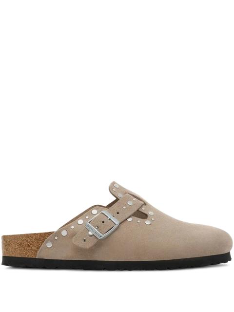 BIRKENSTOCK Birkenstock Studded Buckle Clogs