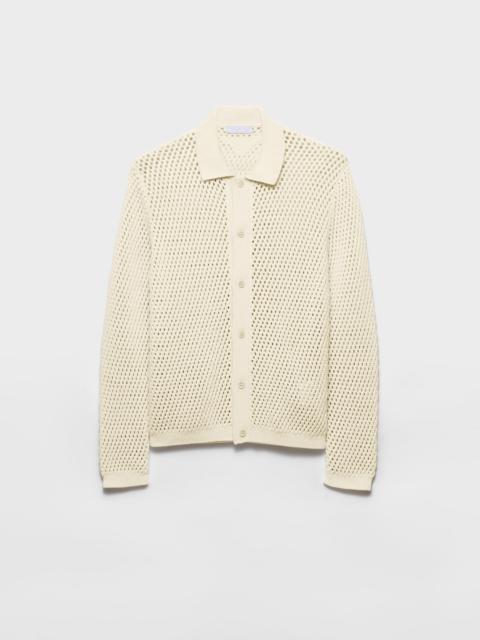 Prada Linen and cotton cardigan