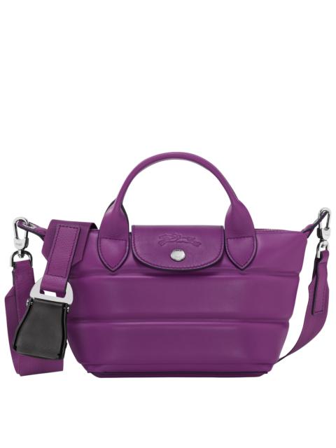 Le Pliage Xtra XS Handbag Violet - Leather