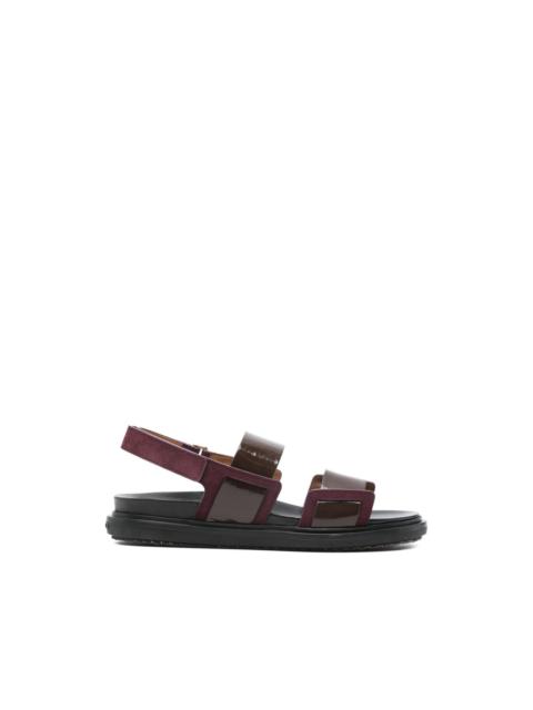 Marni strap leather sandals