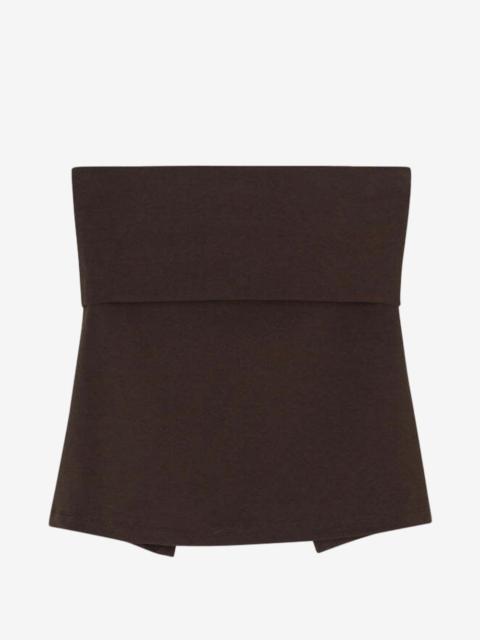CLOSED strapless tank top
