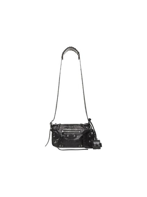 BALENCIAGA Balenciaga Le Cagole XS Flap Bag Black