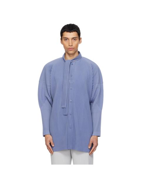 ISSEY MIYAKE Blue Monthly Colors February Shirt
