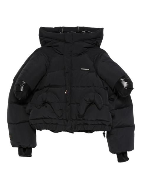 UNDERCOVER asymmetric puffer jacket