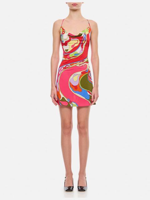 PUCCI JERSEY SATIN DRESS