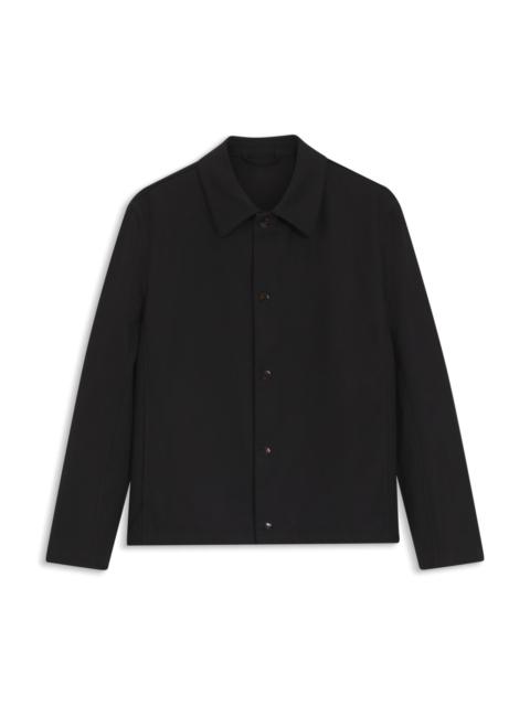 HUGO COACH JACKET IN DOUBLE-FACED COTTON