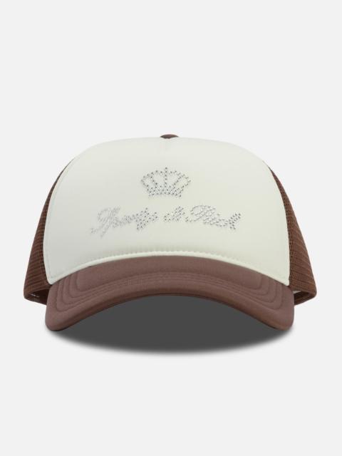 Sporty & Rich SPORTY & RICH X JUICY COUTURE CROWN TRUCKER HAT