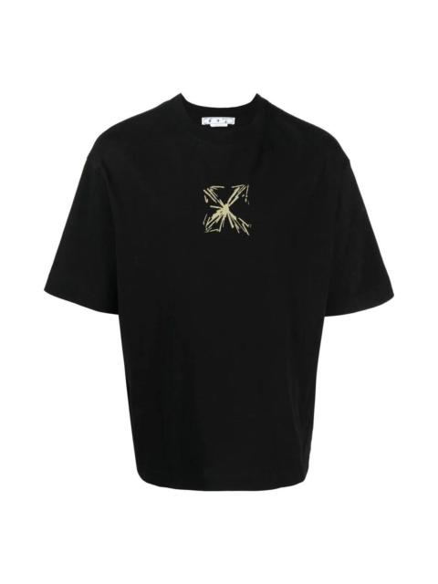 Off-White Arrows-Motif Tee 'Black' OMAA120S23JER0021017