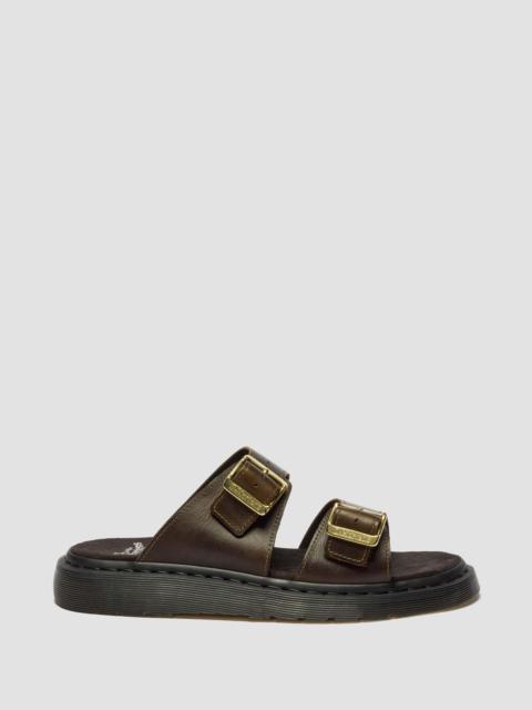 Dr. Martens Josef Wyoming Leather Slide Sandals