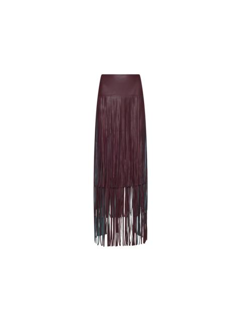 L'AGENCE Karoline Fringe Skirt