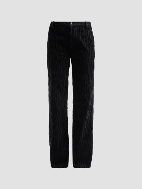 RAMY BROOK Women's Valentina Textured High-Rise Jeans - Black