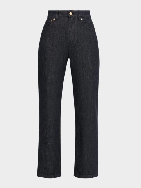 Max Mara Denim Ankle Jeans