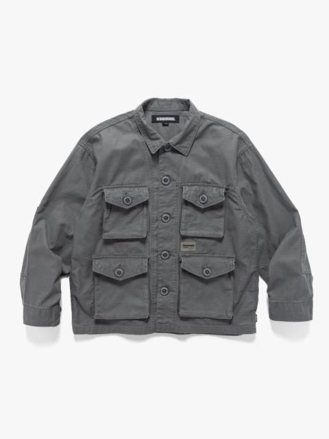 新品24AW ネイバーフッド CPO SHIRT LS 1219O▲ NEIGHBORHOOD CPO Shirt LS Black | REVERSIBLE
