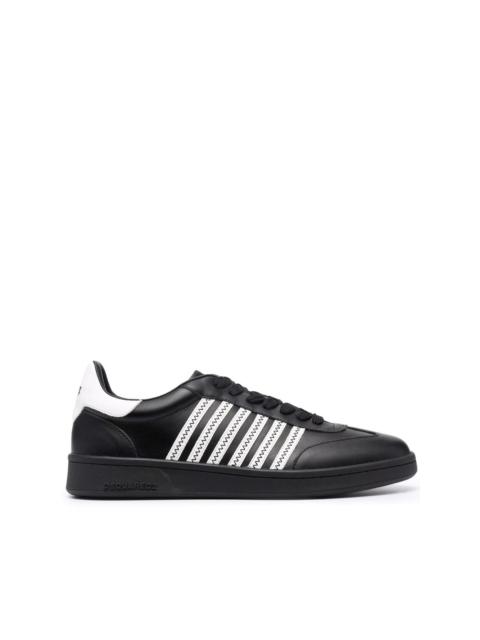 DSQUARED2 side-stripe detail low top sneakers