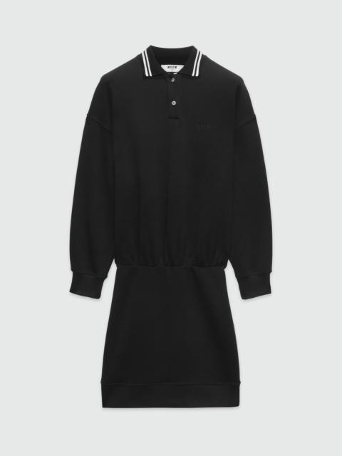 MSGM Jersey polo dress