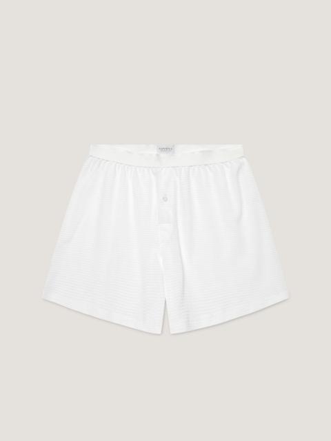 Sunspel Cellular Cotton One‑Button Boxer Short