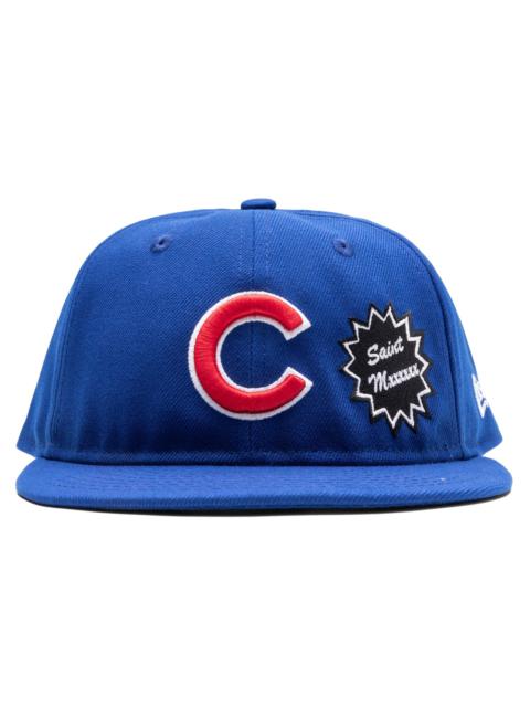 SAINT M×××××× SAINT MICHAEL X NEW ERA MX6 C CUBS CAP - BLUE