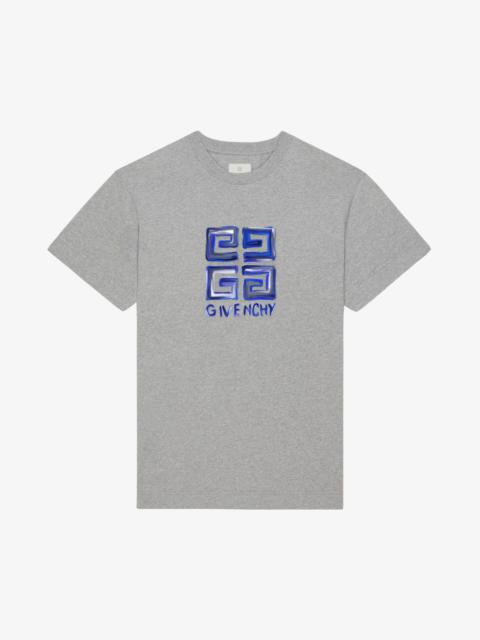 Givenchy 4G MULTICOLOR SLIM FIT T-SHIRT IN COTTON