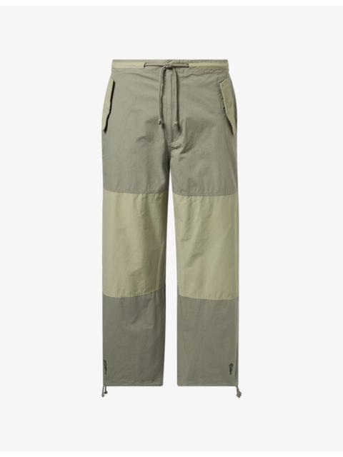 BILLIONAIRE BOYS CLUB Panelled Parachute Cotton Trousers