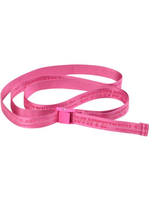 Off-White OFF-WHITE Industrial Belt (SS19) Fuchsia