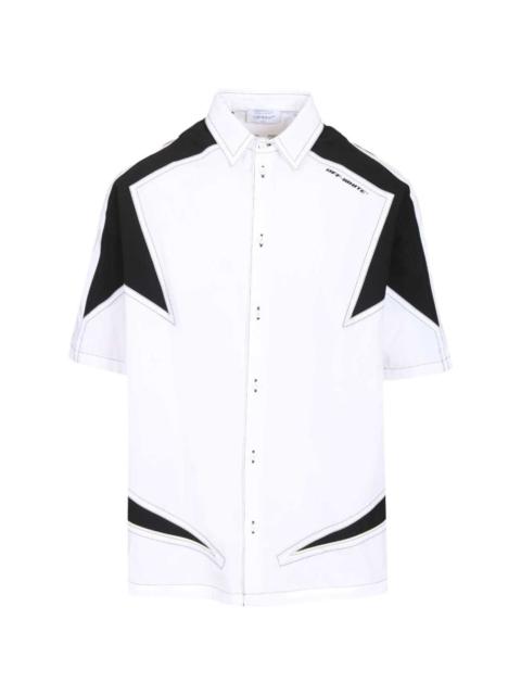 Off-White panelled shirt