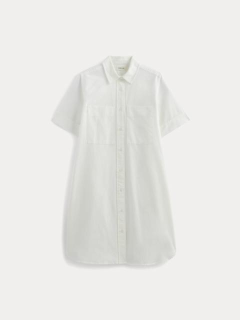 EVERLANE THE OXFORD SHORT-SLEEVE SHIRT DRESS