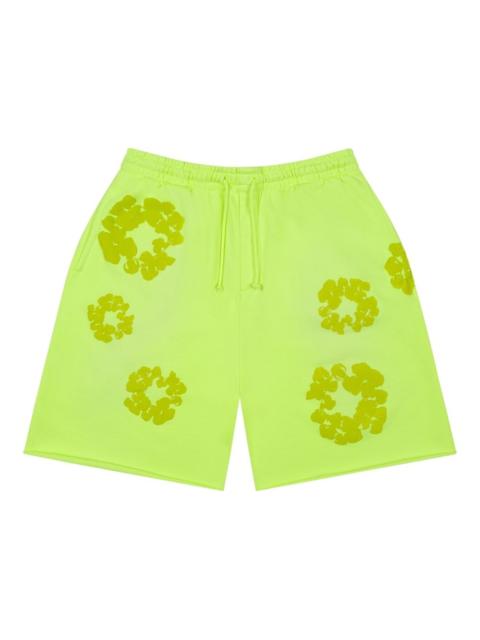 DENIM TEARS Mono Cotton Wreath shorts