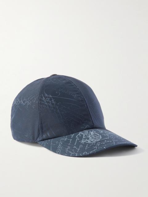 Berluti Scritto-Jacquard Twill Baseball Cap