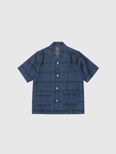 NEEDLES PLAID JACQUARD CABANA SHIRT