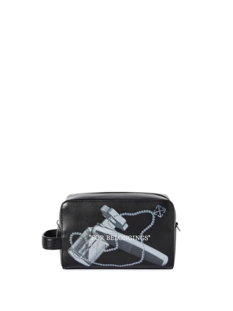 Off-White Q Bookish Toiletry Pouch X-ra