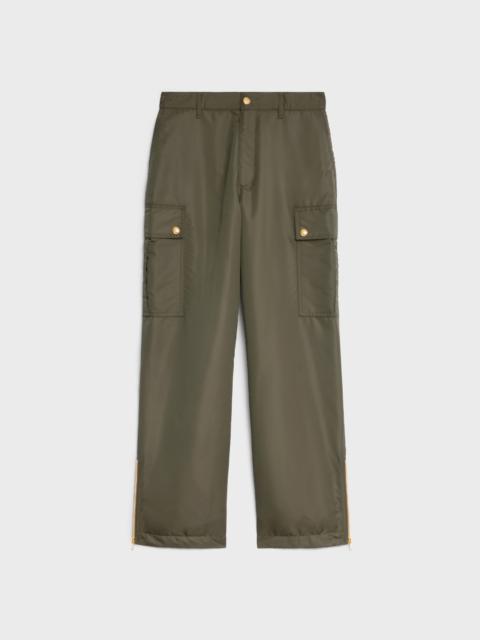 CELINE Cargo pants in lightweight Nylon