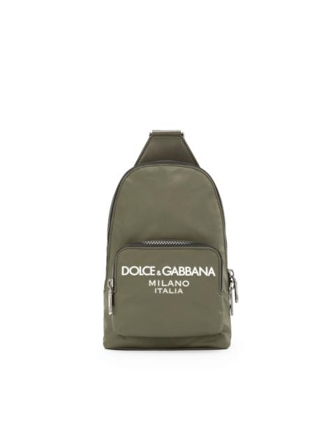 Dolce & Gabbana logo-print crossbody backpack