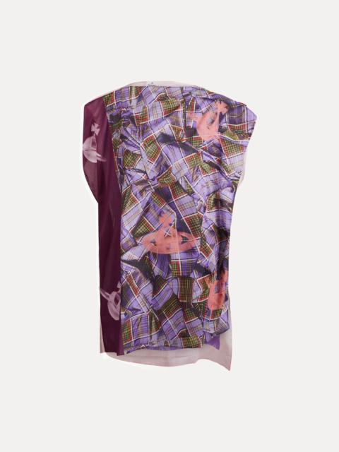 Vivienne Westwood TARTAN ORB BEACH TOP