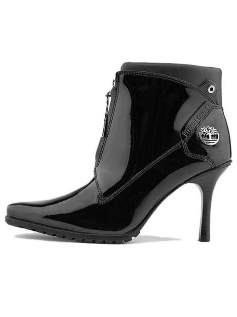 Timberland (WMNS) Timberland x Veneda Carter Zip Boots 'Black Patent Leather' A69TBW
