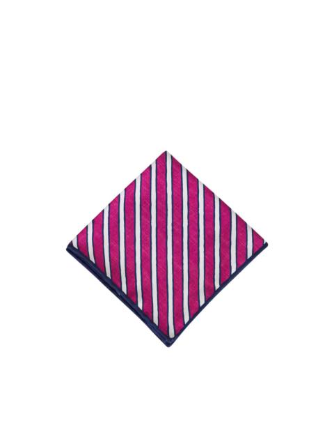 Brunello Cucinelli striped pocket square