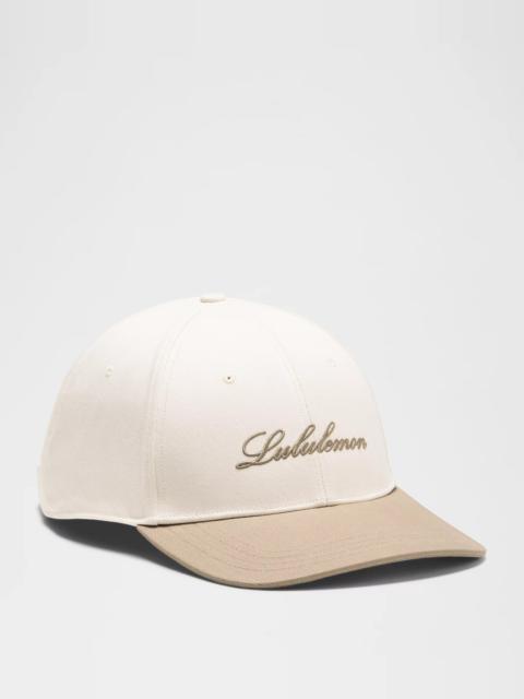 lululemon Structured Classic Ball Cap *Script