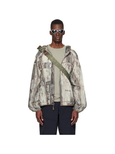 RCOS Taupe Griffith NR.PA Running Jacket