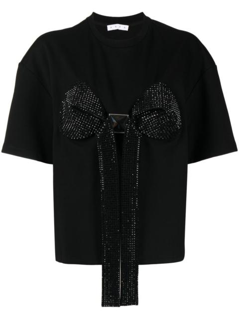 AREA crystal pyramid relaxed T-shirt