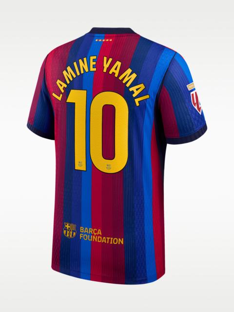 Nike Lamine Yamal Barcelona 2026/27 Match Home Men's Nike Aero-FIT Soccer Jersey