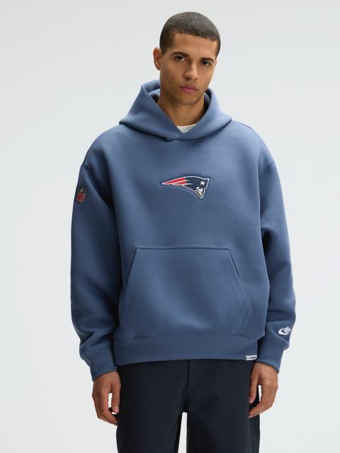 Nike New England Patriots Rivalries Collection Oversized Tech Fleece Men's Nike NFL Pullover Hoodie