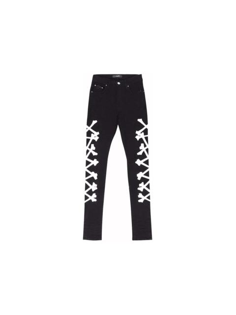 AMIRI AMIRI Bones Jeans Black/Silver