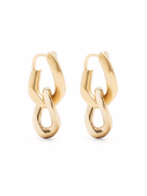 Maison Margiela chain-link earrings