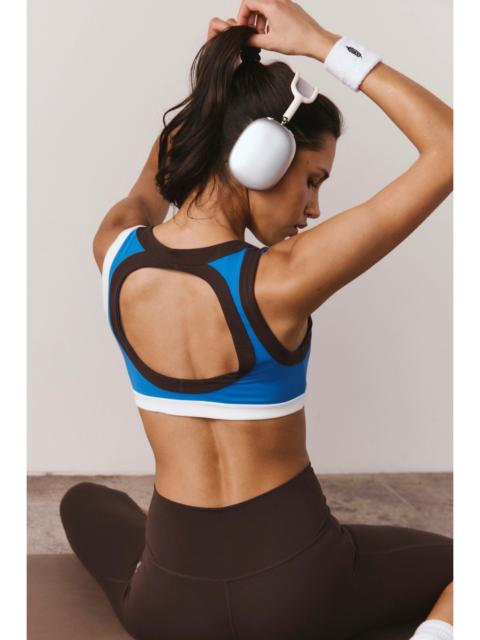 FREE PEOPLE Never Better Colorblock Ringer Sports Bra