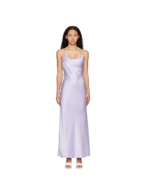 BEC + BRIDGE Purple Allegra Tie Maxi Dress