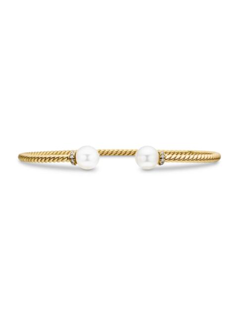 DAVID YURMAN Women's Petite Solari Pearl Bracelet in 18K Yellow Gold - Yellow Gold